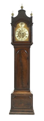 Lot 714 - A George III mahogany longcase clock