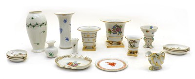 Lot 444 - A collection of Herend porcelain