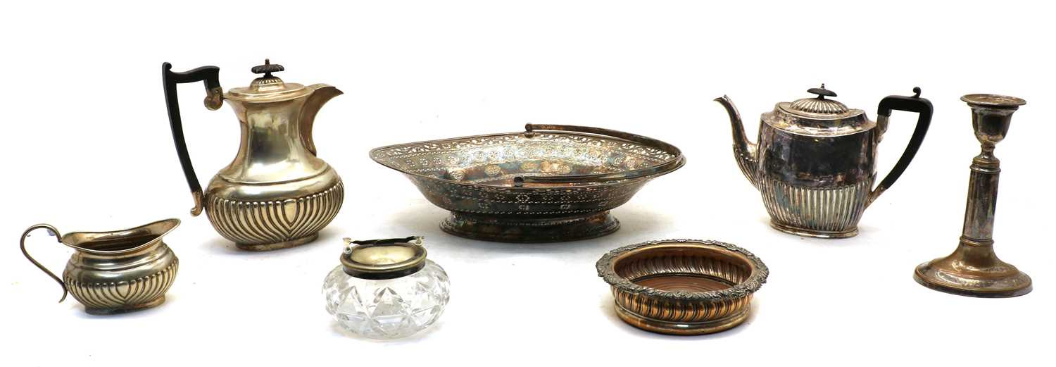 Lot 5 - Mixed silver plated items