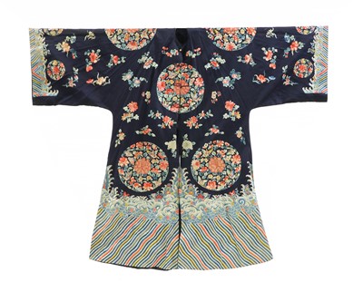 Lot 381 - Two Chinese embroidered robes