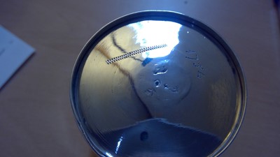 Lot 9 - A continental silver beaker