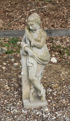 Lot 472 - A composite stone figure of Venus of the Bath