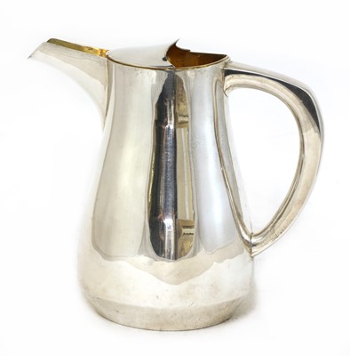 Lot 652 - A silver water jug