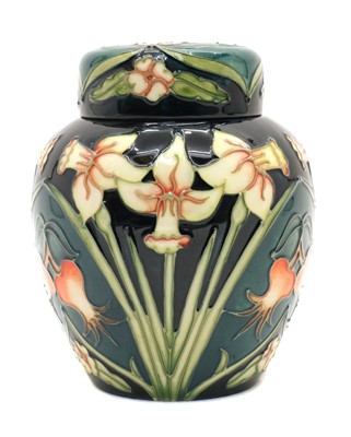 Lot 205 - A Moorcroft Carousel pattern ginger jar and cover