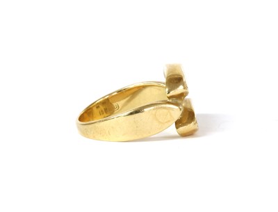 Lot 85 - A gold ring, by Georg Jensen