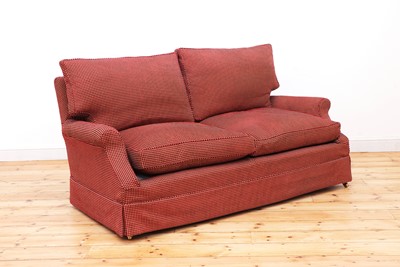 Lot 33 - A modern two-seater sofa