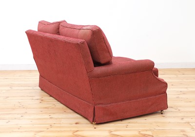 Lot 33 - A modern two-seater sofa