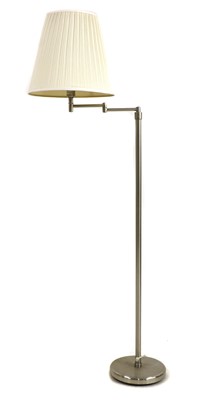 Lot 455 - A brass standard lamp