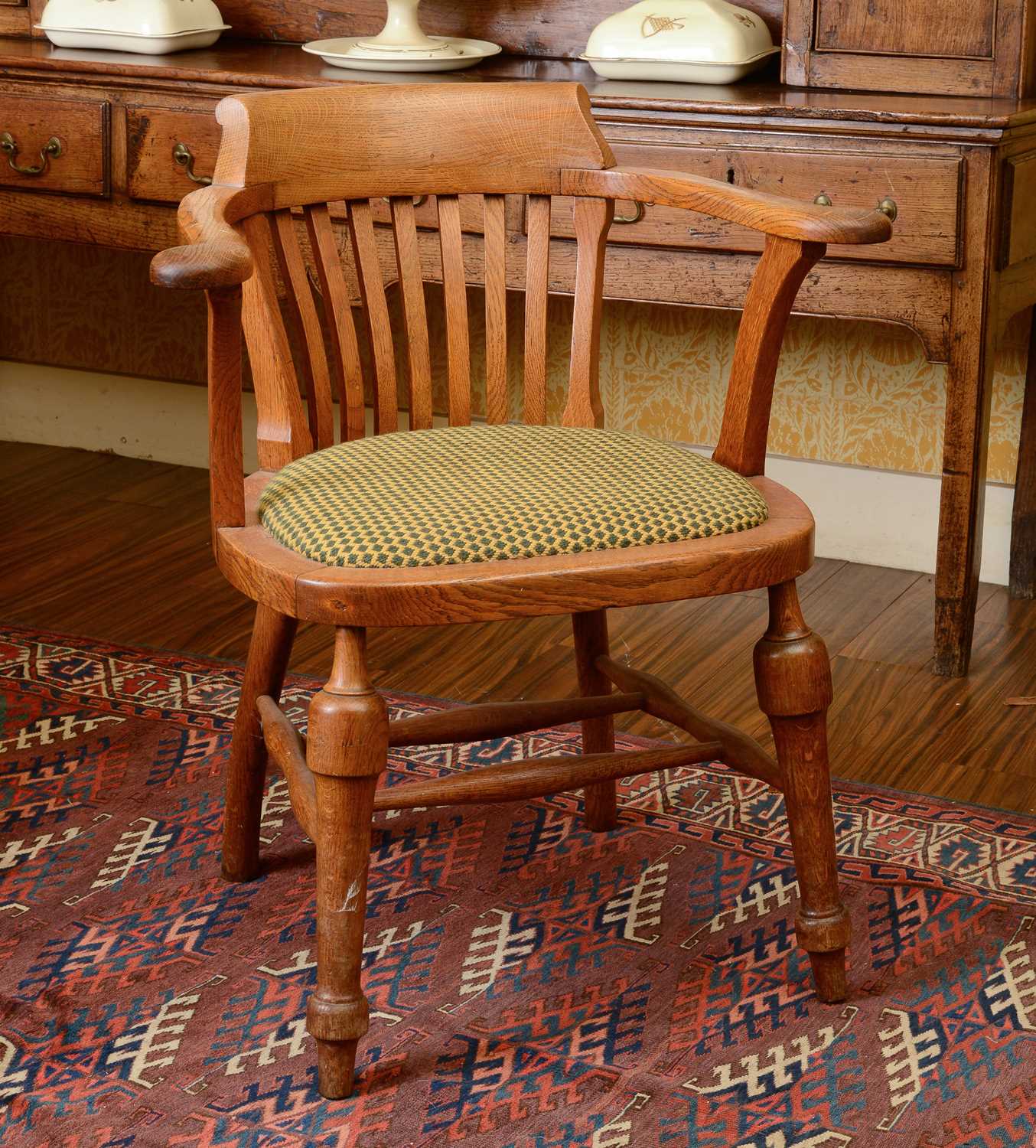 Oak computer chair Outlet