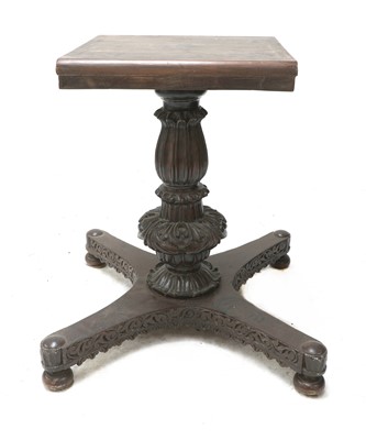Lot 95 - An Anglo-Indian padouk centre table