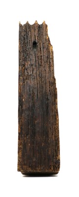 Lot 240 - A carved oak panel