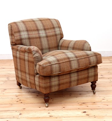 Lot 641 - An Howard-style armchair