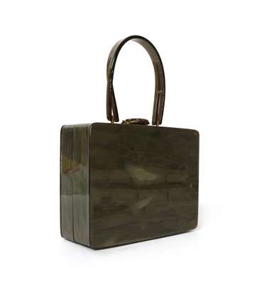 Lot 281 - A vintage lucite handbag, by Wilardy