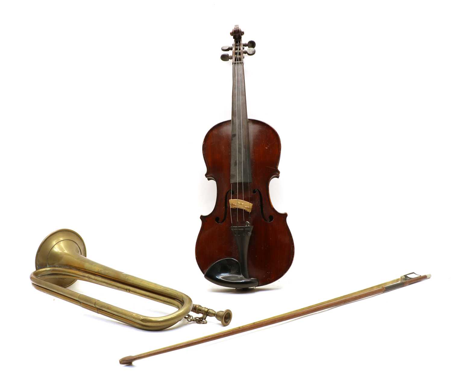 Lot 85 - The Maidstone vintage violin and bow