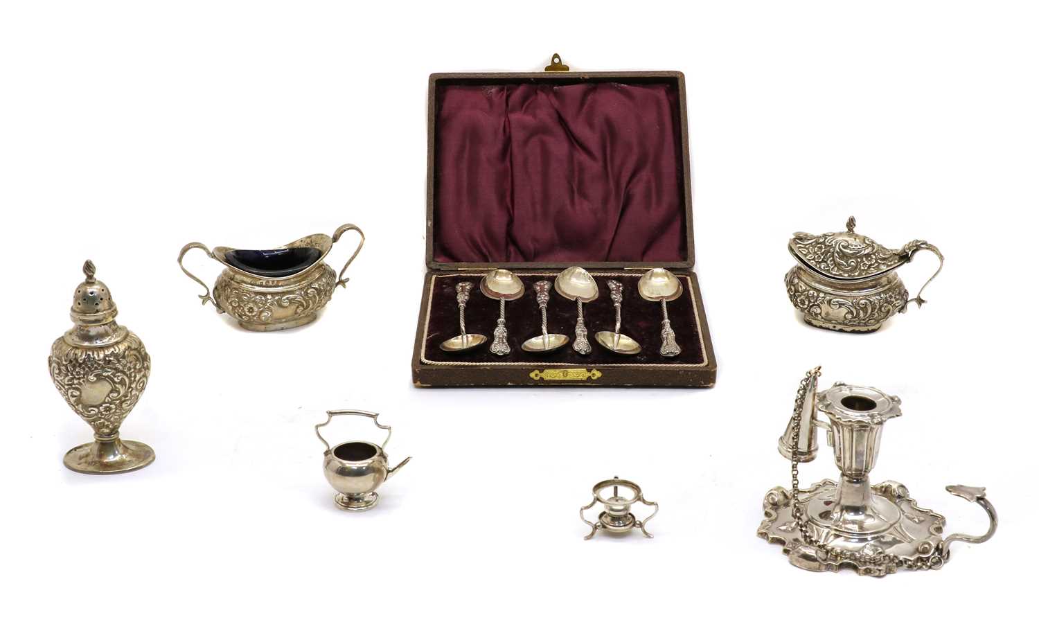 Lot 3 - A group of various silver items