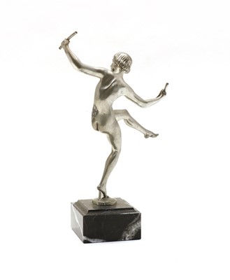 Lot 173 - An Art deco metal figure of a dancer
