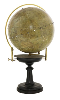 Lot 702 - A globe terrestre by Charles Perigot