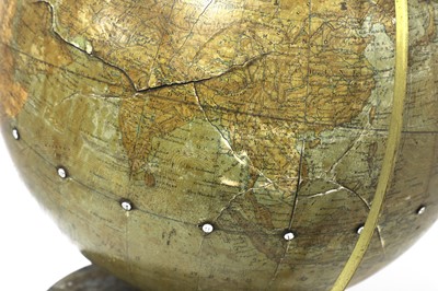 Lot 702 - A globe terrestre by Charles Perigot