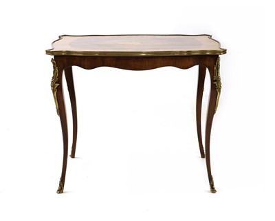 Lot 451 - A French Louis XVI style rosewood occasional table