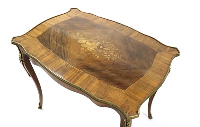 Lot 451 - A French Louis XVI style rosewood occasional table