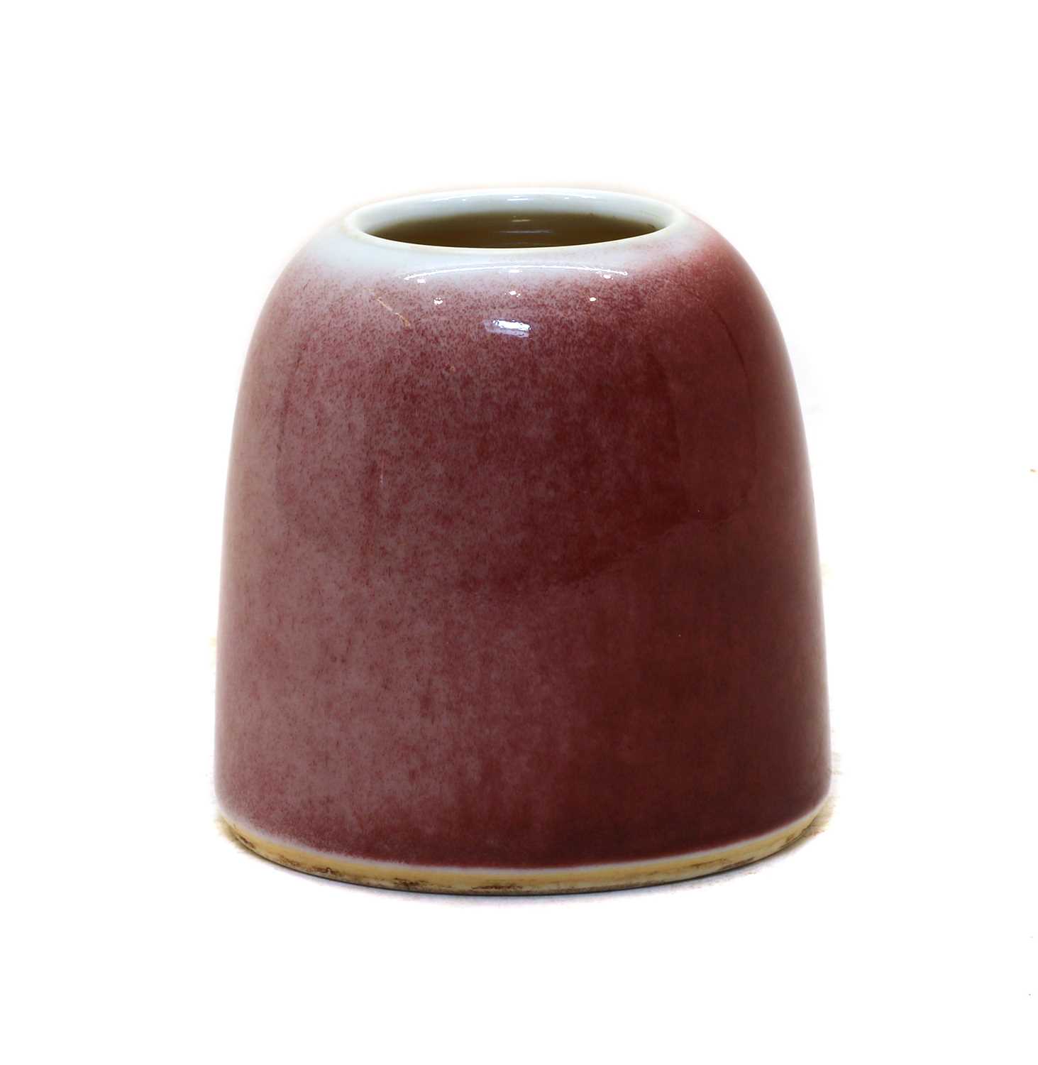 Lot 64 - A Chinese copper-red waterpot