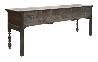 Lot 211 - A James II oak dresser