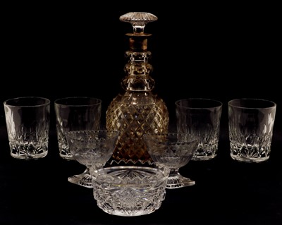 Lot 196 - Georgian glassware
