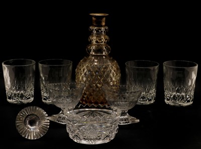 Lot 196 - Georgian glassware