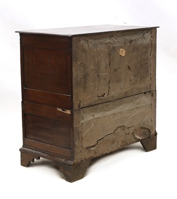 Lot 209 - An oak transitional chest