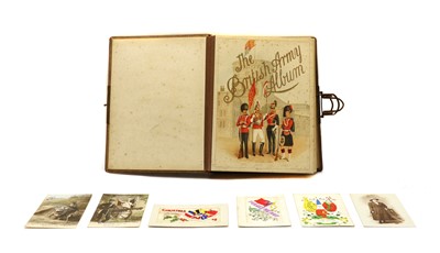 Lot 186 - 'The British Army Album' musical box