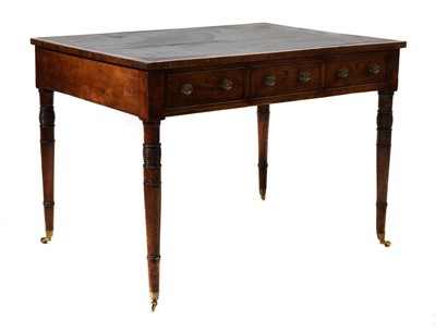 Lot 700 - A Regency mahogany library table