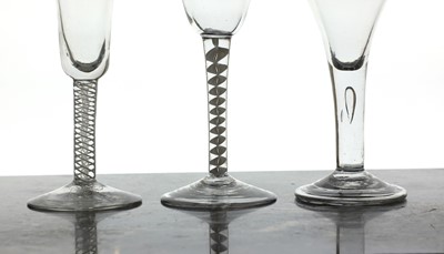 Lot 149 - An 18th century glass