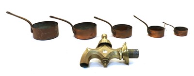 Lot 174 - Various copper and brass