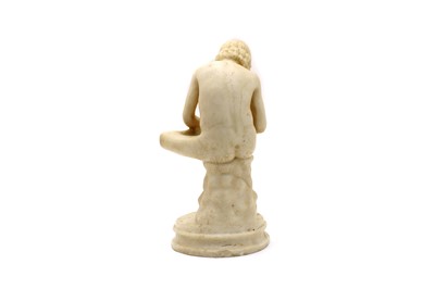 Lot 66 - A marble sculpture of Spinario