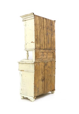 Lot 490 - A French shabby chic white painted dresser