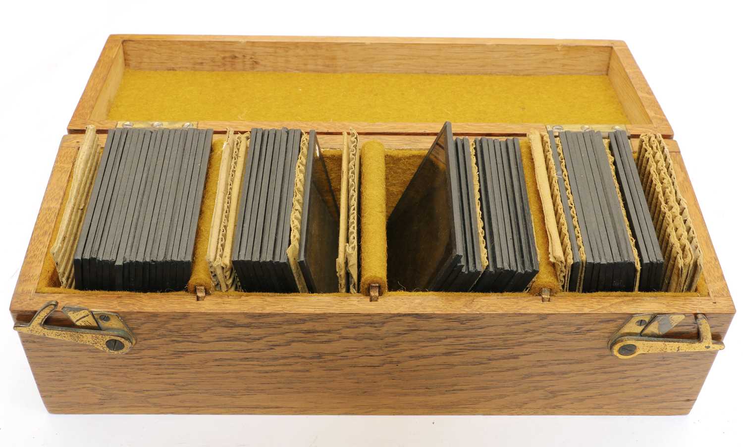 Lot 70 - A collection of various magic lantern slides