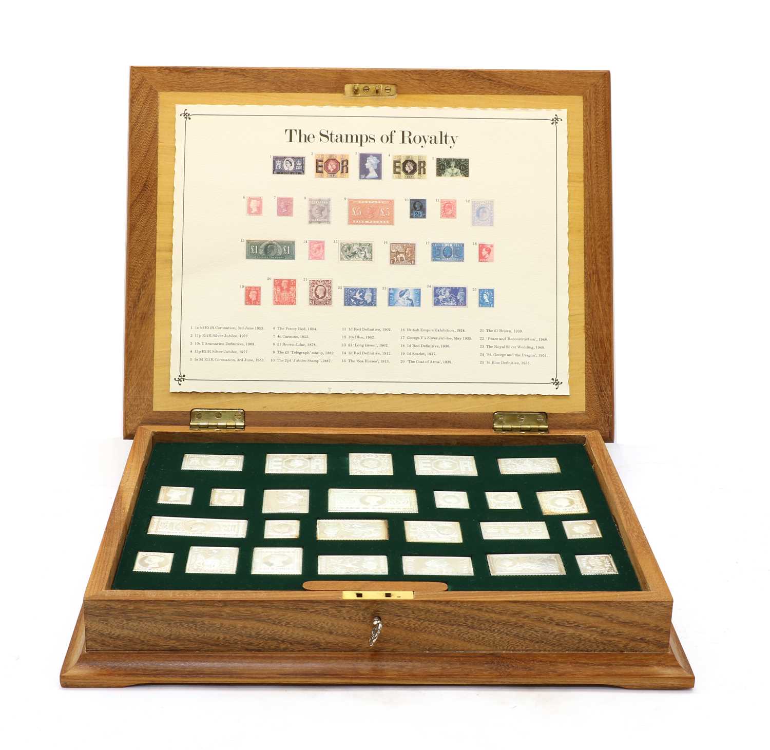 Lot 178 - Cased set of ‘The Stamps of Royalty’