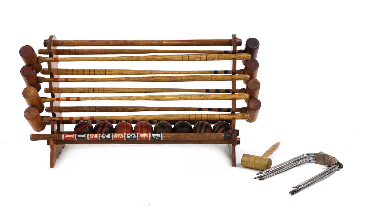 A Jaques eightmallet croquet set Barnebys