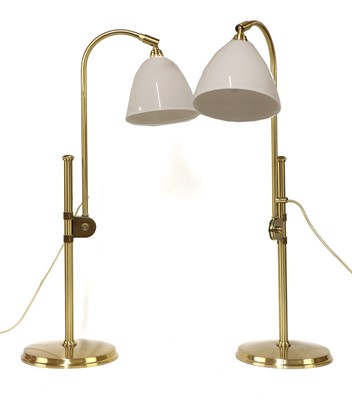 Lot 665 - A pair of contemporary Bestlite lamps