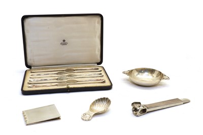 Lot 46 - Five silver items