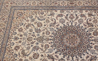 Lot 478 - A North-West Persian Nain carpet