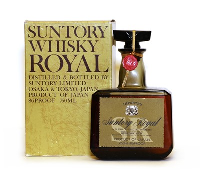 Lot 379 - Suntory, Whisky Royal, 1970s bottling, 86 proof, 750ml, one bottle (boxed)