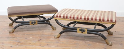 Lot 469 - A pair of stools