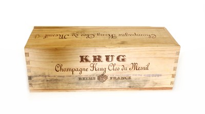 Lot 11 - Krug, Clos de Mesnil, Reims, 1990, one bottle (OWC)