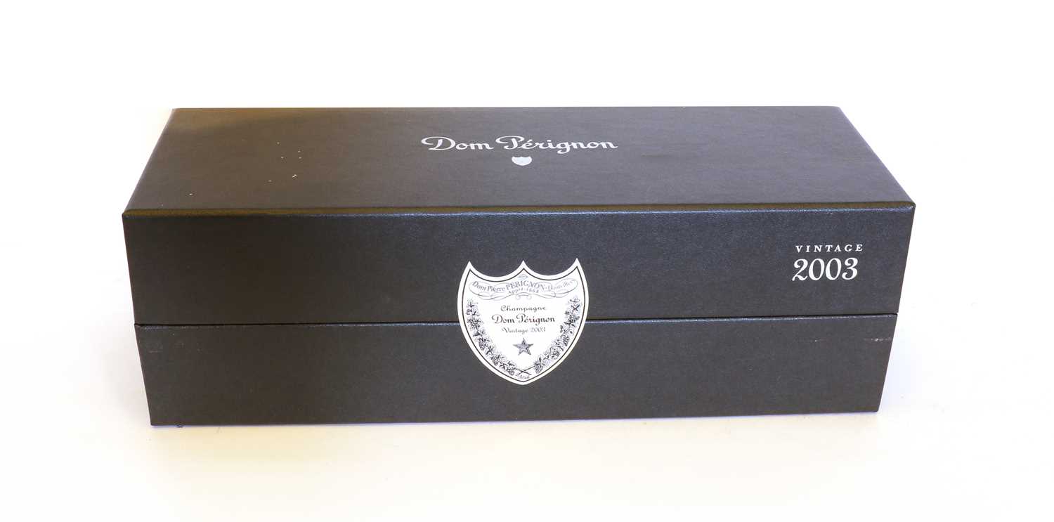 Lot 12 - Dom Perignon, Epernay, 2003, one bottle (boxed)