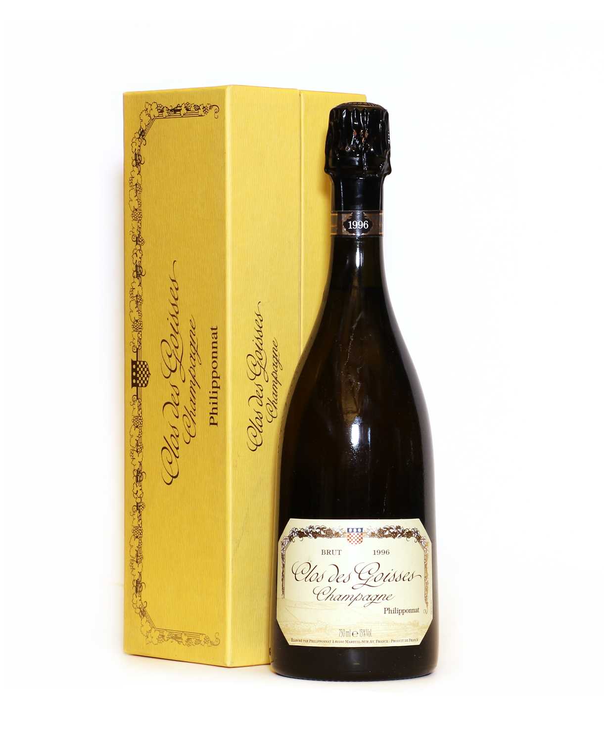 Lot 14 - Clos des Goisses, Philipponnat, 1996 one bottle (boxed)
