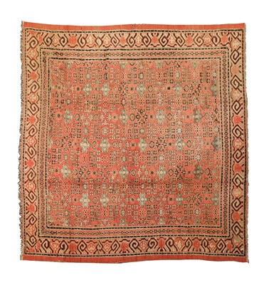 Lot 536 - A Samarkand carpet