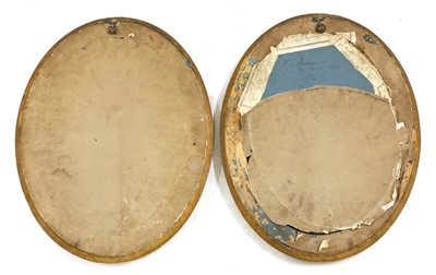 Lot 166 - A pair of French porcelain plaques