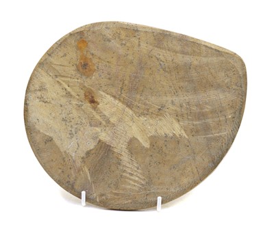 Lot 131 - A Polish goniatite ammonite slab