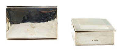 Lot 22 - A collection of three silver boxes